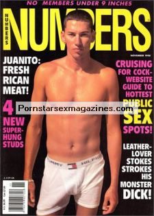 Numbers Magazine November 1998 - Logan Reed - Jeremy Alexander - Nick Chevalier